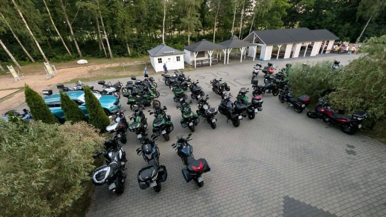 9. zlot Kawasaki Versys United i Zamek Pieskowa Skała